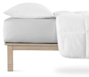 Светлосив еластичен чаршаф от джърси 90x200 cm Boxspring – Andrea Simone