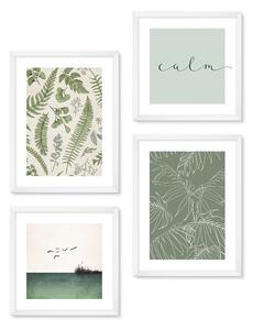 Картини в комплект 4 бр. 30x40 cm Calm – knor