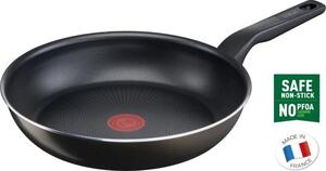 Уок тиган Tefal C3840553, незалепващо покритие, диаметър 26 cm, черен