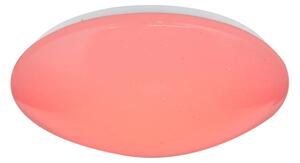 Globo 48363-24RGB - LED RGB таванно осветително тяло ATREJU с възможност за димиране, 24W/230V, Ø 41 см + дистанционно управление