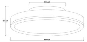 Globo 416080AD4R-CCT - димируем LED плафон DORO 40W/230V Ø 60 см + дистанционно