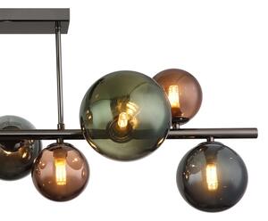 Globo 56142-9D - LED полилей с прът RIHA 9xG9/3W/230V