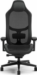 Геймърски стол Fractal Design Refine Mesh Dark (FD-CH-RE1M-01), до 125kg, Class 4 газов амортисьор, umbar support, черен