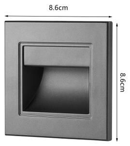 Brilagi - LED осветително тяло за стълби STEP LIGHT LED/1,5W/230V IP44 антрацит