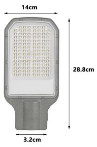 Brilagi - LED външна улична лампа URBANLIGHT LED/50W/230V сива IP65