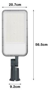Brilagi -LED Външна улична лампа с шарнир. URBANLIGHT LED/200W/230V антрацит IP65