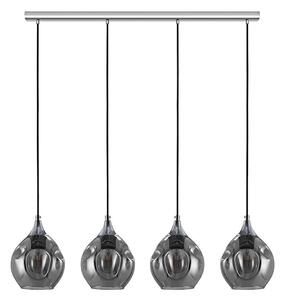 Eglo 39681 - Висящ полилей BREGALLA 4xE27/40W/230V