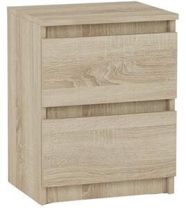 Стилно нощно шкафче 40 x 30 cm - R2 sonoma