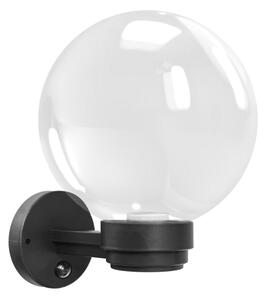 BRILAGI - Външно стеннo осветително тяло със сензор HARBOR 1xE27/40W/230V IP33 антрацит/прозрачно
