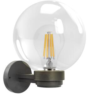Brilagi - Външно стенно осветително тяло HARBOR 1xE27/40W/230V IP33 антрацит/прозрачно