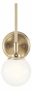 Kichler KL-BENNO1-CPZ - LED Лампа за баня BENNO 1xG9/3W/230V IP44 месинг