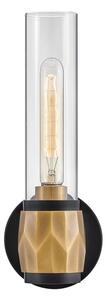 Hinkley HK-ELLISON1-BK-HB -Лампа за баня ELLISON 1xE27/40W/230V IP44 златист
