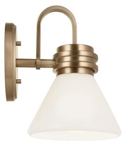 Kichler KL-FARUM1-CPZ - LED Лампа за баня FARUM 1xG9/3W/230V месинг