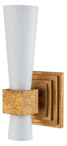 Elstead KRISTY-1WB-DG-OPAL - Аплик KRISTY 1xE27/40W/230V златист
