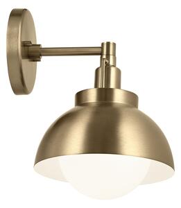 Kichler KL-NIVA-1W-1P-CPZ - Аплик NIVA 1xE27/40W/230V месинг
