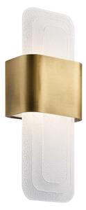 Kichler KL-SERENE-LED-W-NBR - LED Аплик SERENE LED/16W/230V месинг