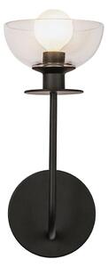 Alora Mood ALM-SYLVIA-1WB-BK-CL - Аплик SYLVIA 1xE14/40W/230V черен