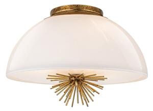 Quoizel STARING-3P-DG-OPAL-Висящ полилей STARING 3xE14/40W/230V Ø 45,7cm златист