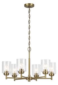 Kichler KL-WINSLOW6-NBR - Пендел WINSLOW 6xE27/60W/230V месинг