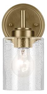 Kichler KL-WINSLOW-1W-NBR - Аплик WINSLOW 1xE27/60W/230V месинг