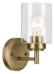 Kichler KL-WINSLOW-1W-NBR - Аплик WINSLOW 1xE27/60W/230V месинг