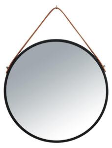 WENKO 24424100 - Огледало BORRONE 40x40 cm черно/сребристо