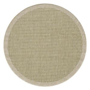 Кръгъл килим за открито и закрито в цвят каки ø 120 cm Giza 1410 – Ayyildiz Carpets