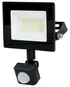 Nedis LLFLP15BLK - LED Прожектор със сензор LED/20W/230V 4000K IP44