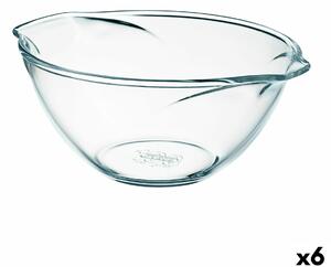 Купа за Смесване Pyrex Classic Vidrio Прозрачен Cтъкло 27 x 23 x 12 cm 6 броя