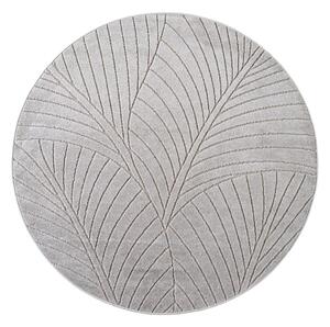 Кръгъл килим за открито и закрито в сребрист цвят ø 120 cm Nova 1203 – Ayyildiz Carpets