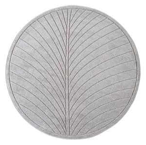 Кръгъл килим за открито и закрито в сребрист цвят ø 80 cm Nova 1204 – Ayyildiz Carpets