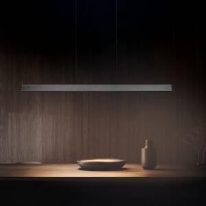 Trio Lighting LED висяща лампа Donegal, черна, дължина 150 cm, CCT, Затъмняване, Черен, Дневна/трапезария, Метал, Модерен