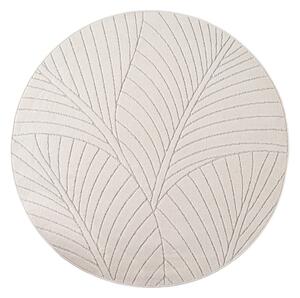Кремав кръгъл килим за открито и закрито ø 80 cm Nova 1203 – Ayyildiz Carpets