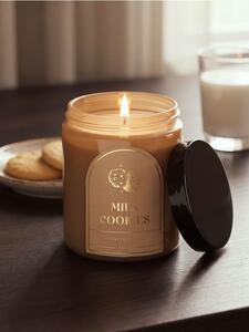 Sinsay - Ароматизирана свещ Milk Cookies - телесен цвят