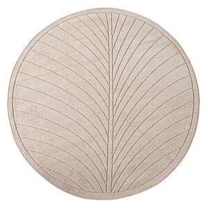 Бежов кръгъл килим за открито и закрито ø 80 cm Nova 1204 – Ayyildiz Carpets
