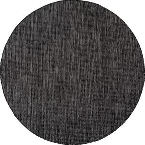 Черен кръгъл килим за открито и закрито ø 80 cm Mira 1450 – Ayyildiz Carpets