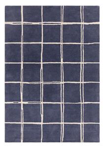 Син ръчно изработен вълнен килим 160x230 cm – Asiatic Carpets