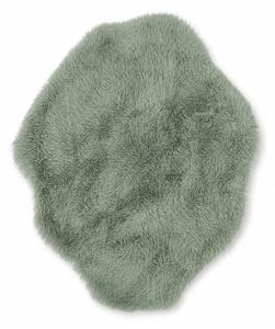Светлозелен детски килим 90x120 cm Mammoth – Meowbaby