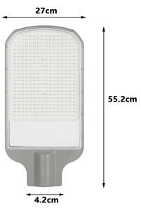 Brilagi - LED външна улична лампа URBANLIGHT LED/200W/230V сива IP65