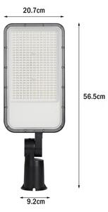 Brilagi-LED Външна улична лампа с шарнир URBANLIGHT LED/200W/230V черна IP65