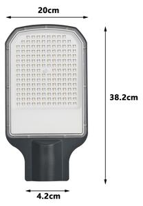 Brilagi - LED външна улична лампа URBANLIGHT LED/100W/230V антрацит IP65
