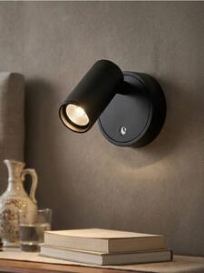 Sinsay - Самозалепваща LED стенна лампа - черeн