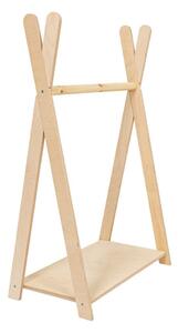 Детска закачалка от декор от бор в естествен цвят 98x97 cm Montessori – Meowbaby