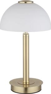 Globo 21953M - ULDIN LED настолна лампа със сензорно управление и димер, LED/7W/230V, 3000K, месинг