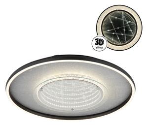 Globo 68288D3 - LED таванно осветително тяло MIRRORA 40W/230V pr. 51,5 cm черно