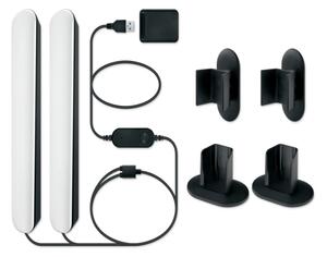 Philips - Комплект 2x LED RGBIC димируеми осветителни тела SMART GRADIENT LED/8W/230V Wi-Fi