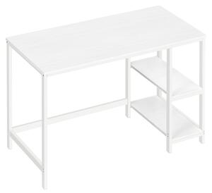 Бюро Vasagle бяло 120x60x75 см