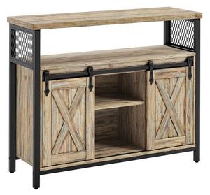 Конзола Vasagle Тюркоаз 100x33x80 см