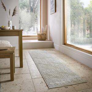 Килим пътека, Lucia Washable Flair Rugs, сив, 58x230 см