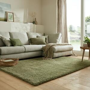 Килим Перо Soft Green Olive Green 160X230 cm, Flair Rugs